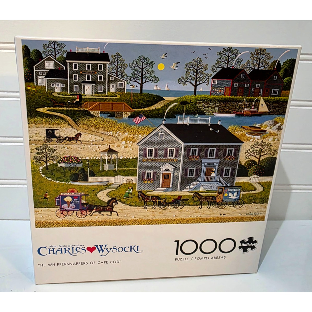 Charles Wysocki The Whippersnappers of Cape Cod 1000 Piece Jigsaw Puzzle